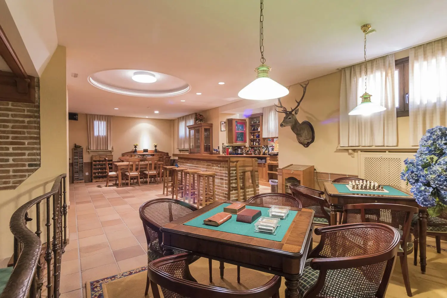 Bar y sala de juegos de Quinta de Serena